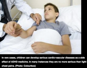 ADHD medication enhances the risk of heart problems in children